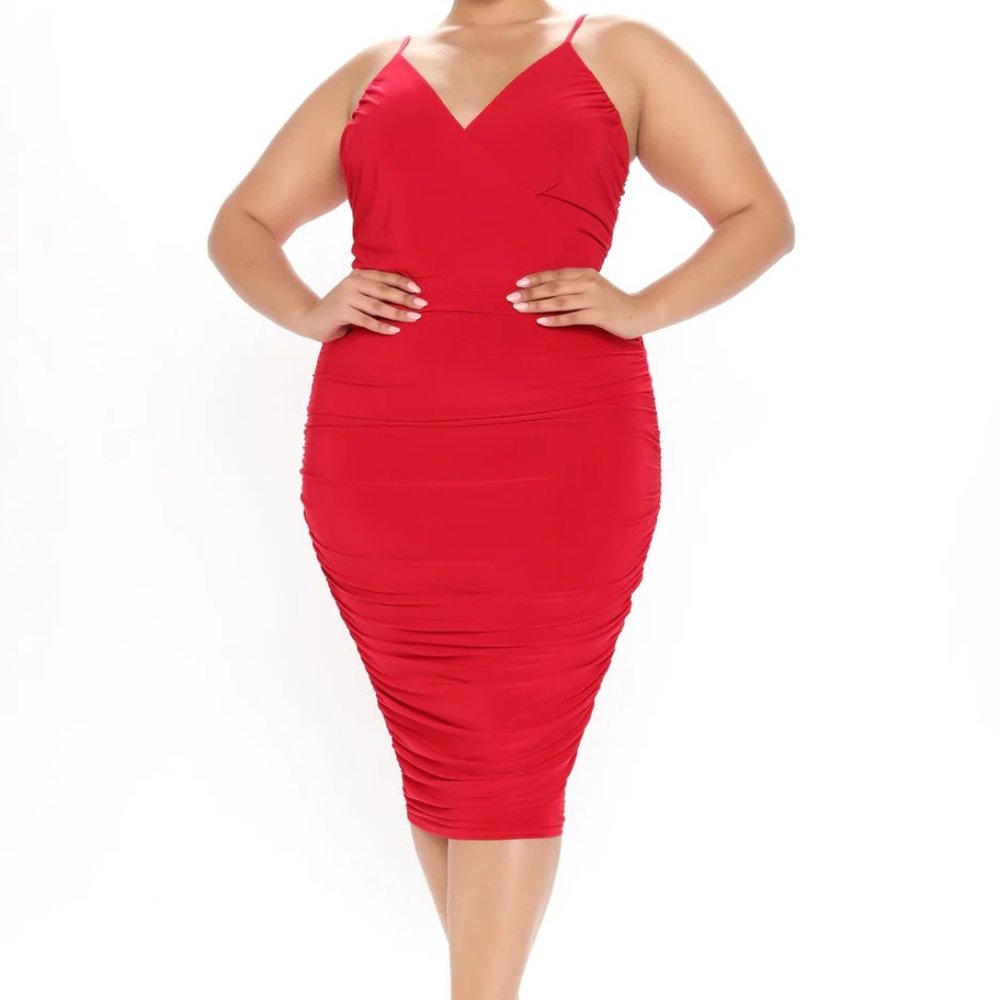 Fashion Nova Dress - Red - Size 3X